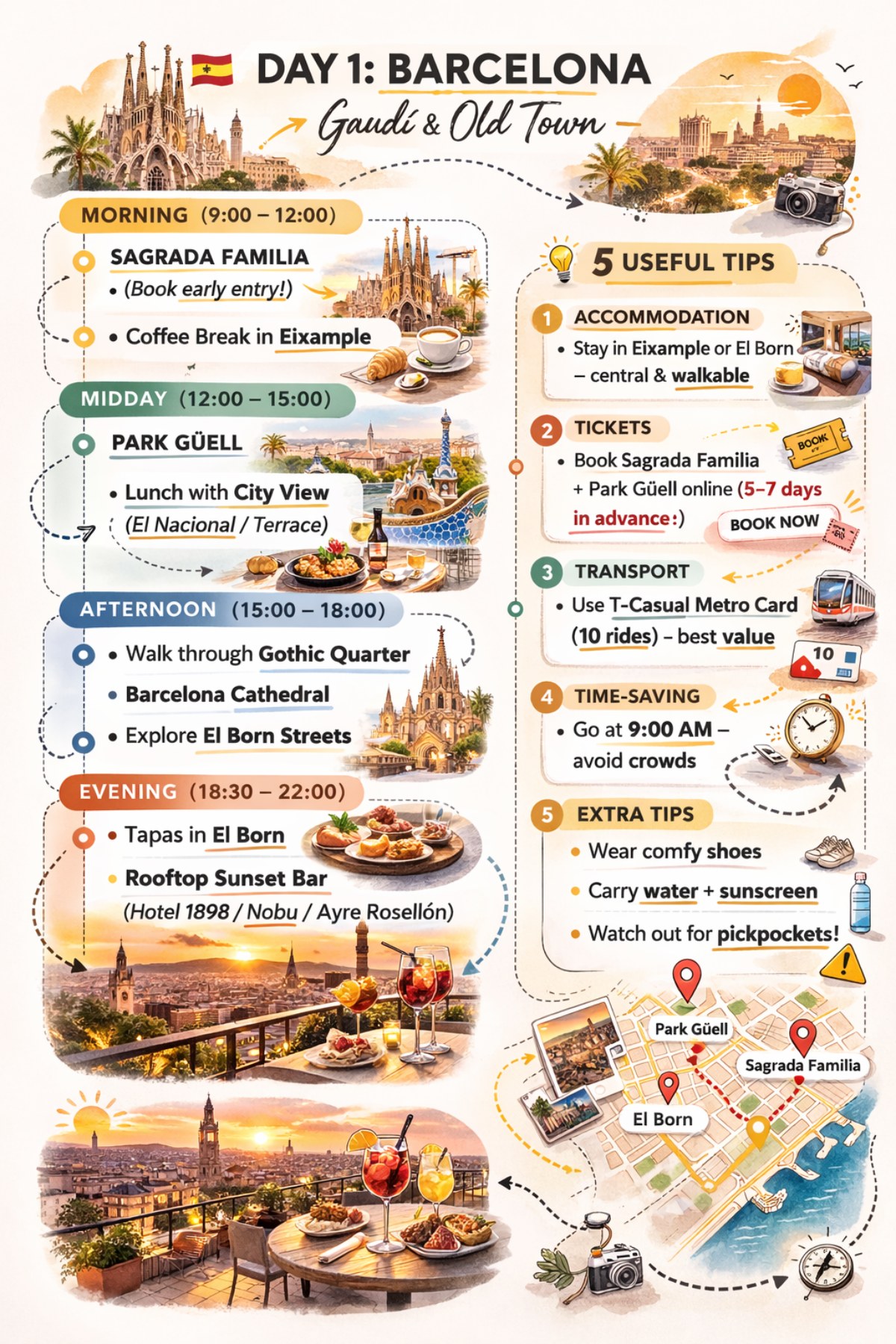 Barcelona mini guide Day 1