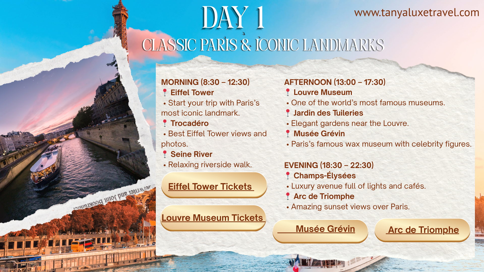 Paris mini guide Day 1