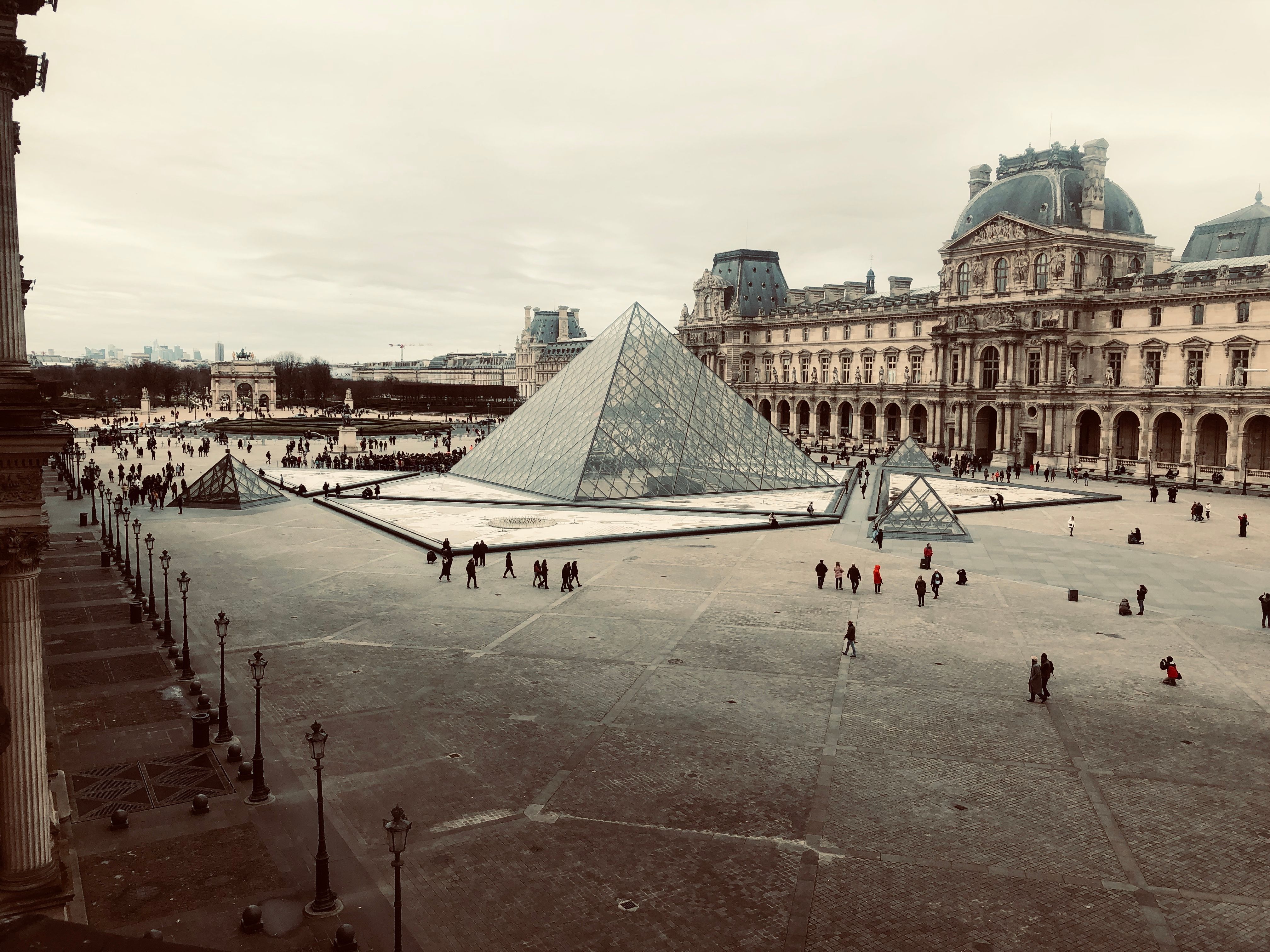 Louvre, if you want a clear art itinerary