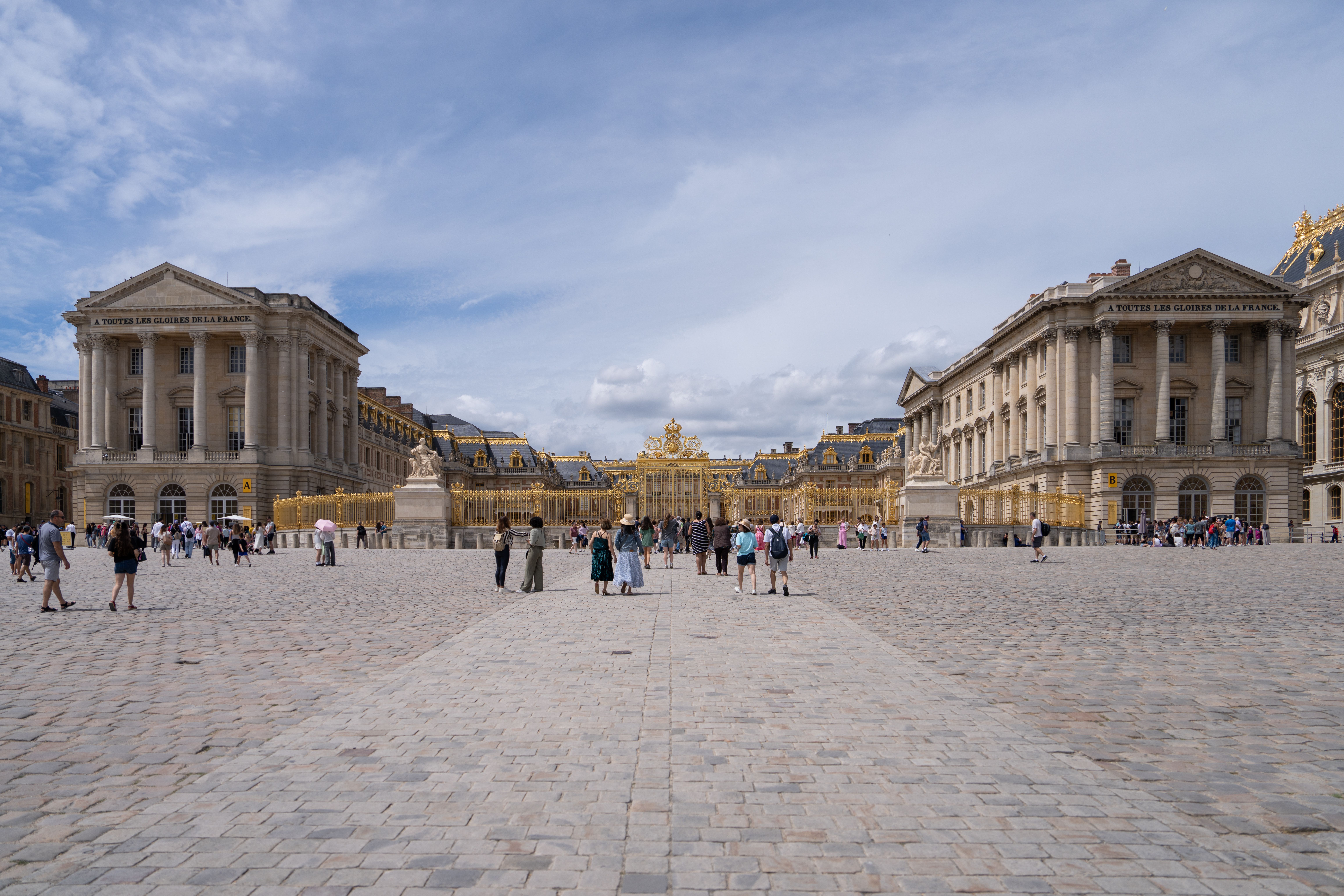 Palace of Versailles near Paris