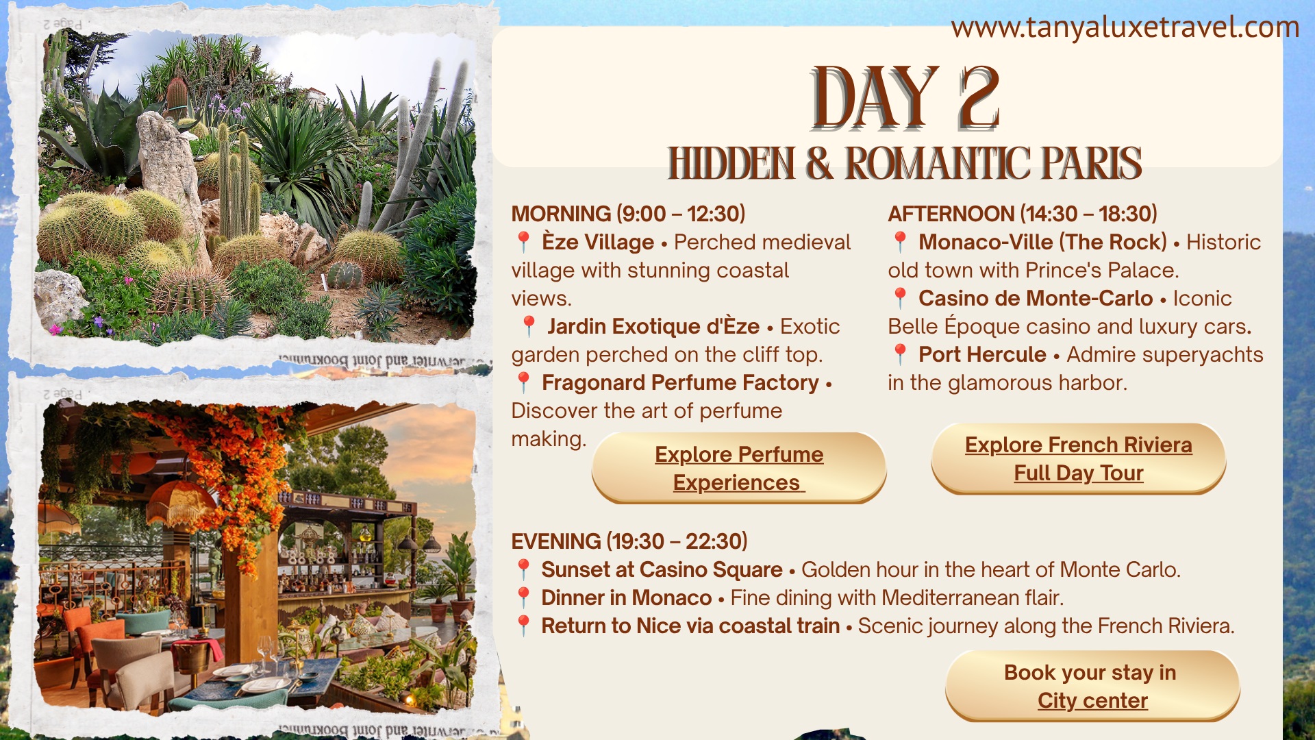 Nice mini guide Day 2