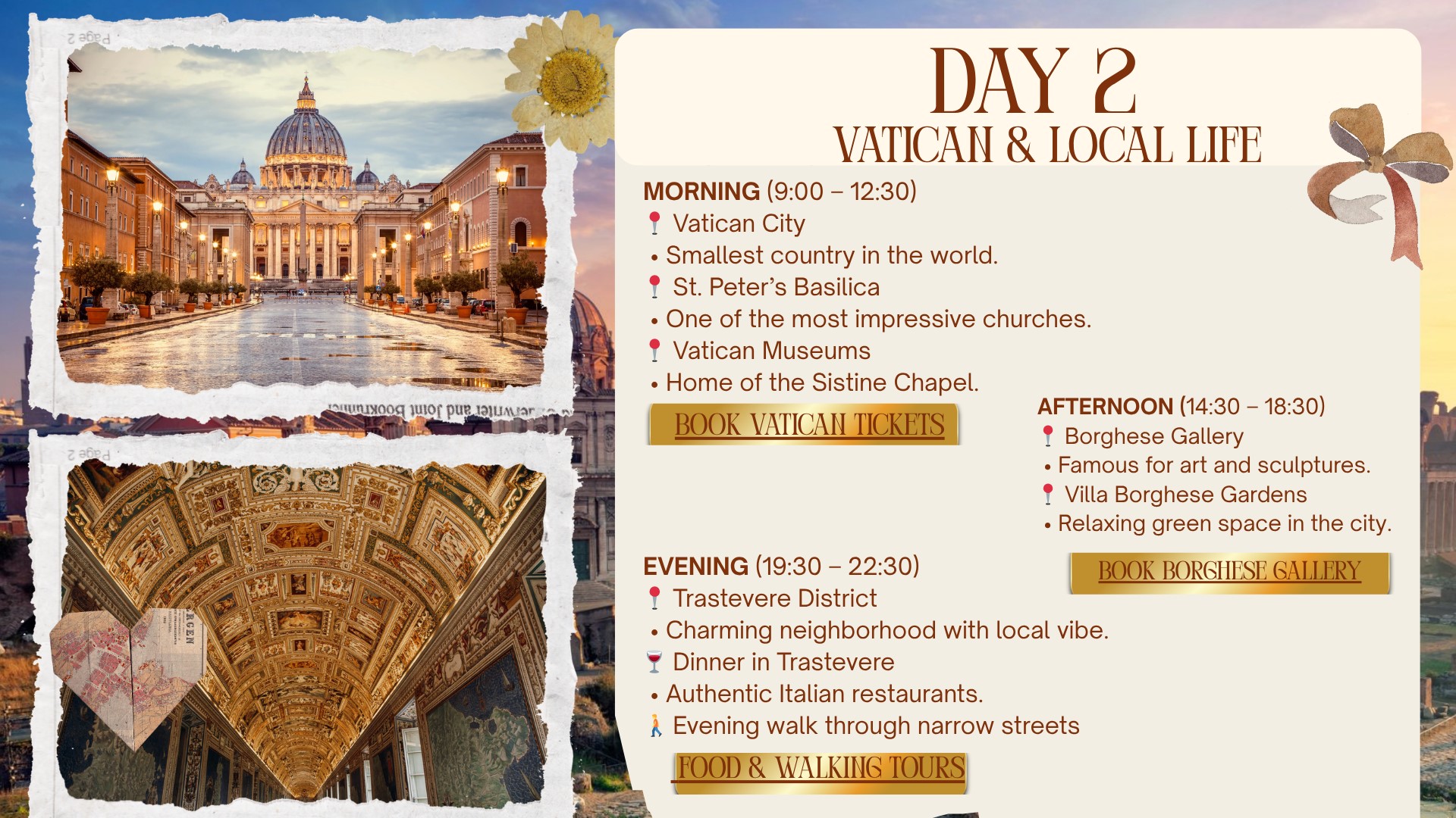 Roma mini ghid ziua 2