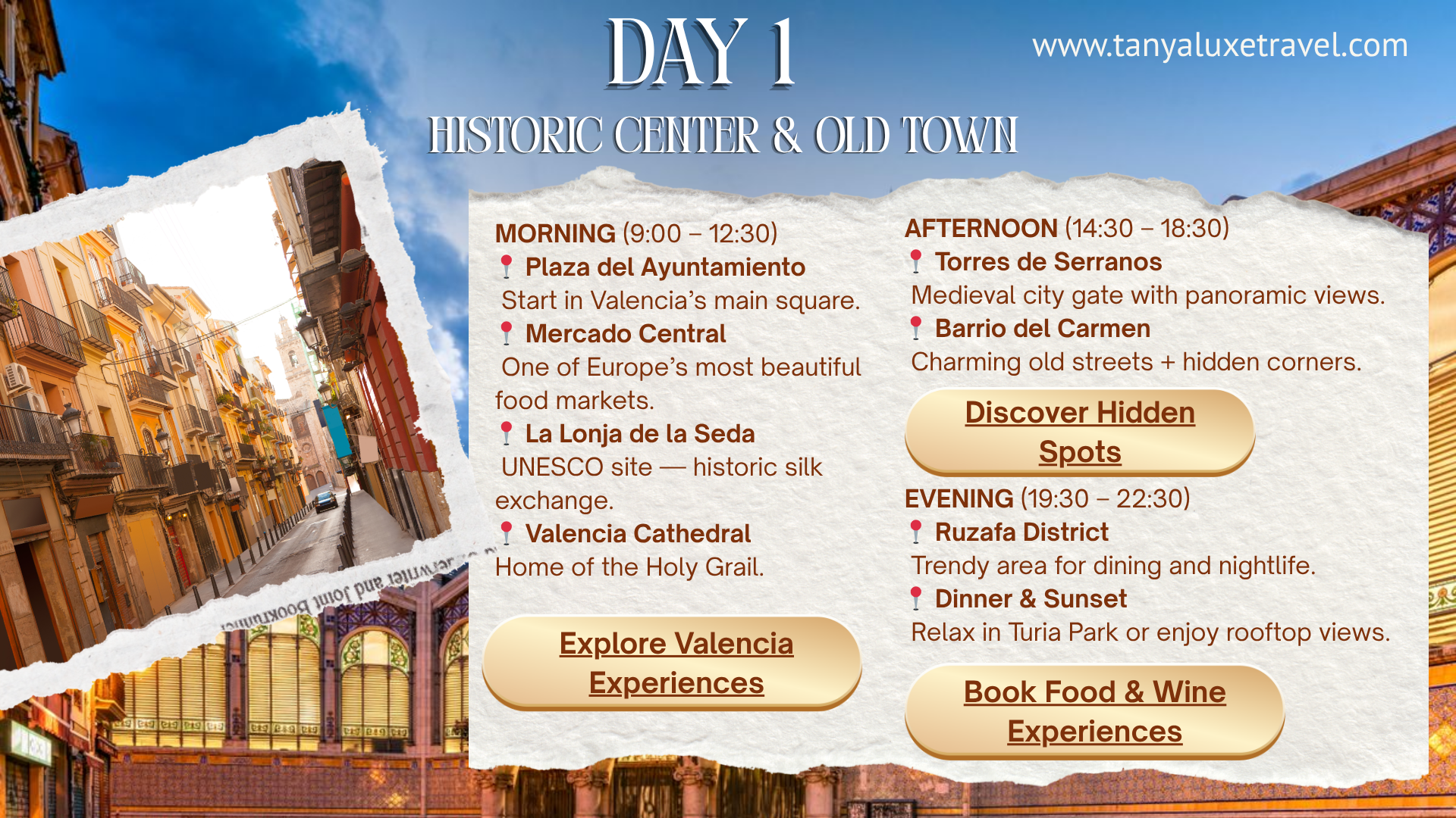 Valencia mini guide Day 1